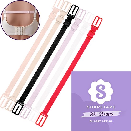 Vrouwen 5 paar BH bandjes Rhinestone Vrouwen Crystal Verstelbare Ondergoed BH Strap Vervanging Schouderband Jurk Decoratie Accessoires