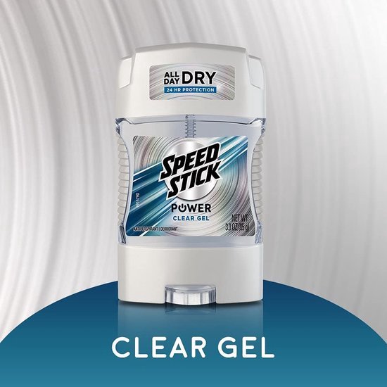 Speed ​​Stick - Power Clear Gel - Déodorant anti-transpirant pour homme 2 x 85 g