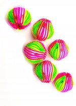 Boules de séchage - Vizirettes - Boules de sèche-linge - Boules de séchage réutilisables - Boules de séchage - Boules de lessive - 6 pièces