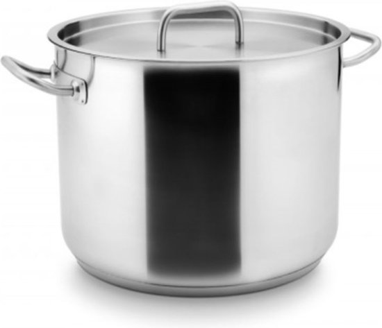 Habonne Profiline Soeppan - 28 cm - RVS - met deksel