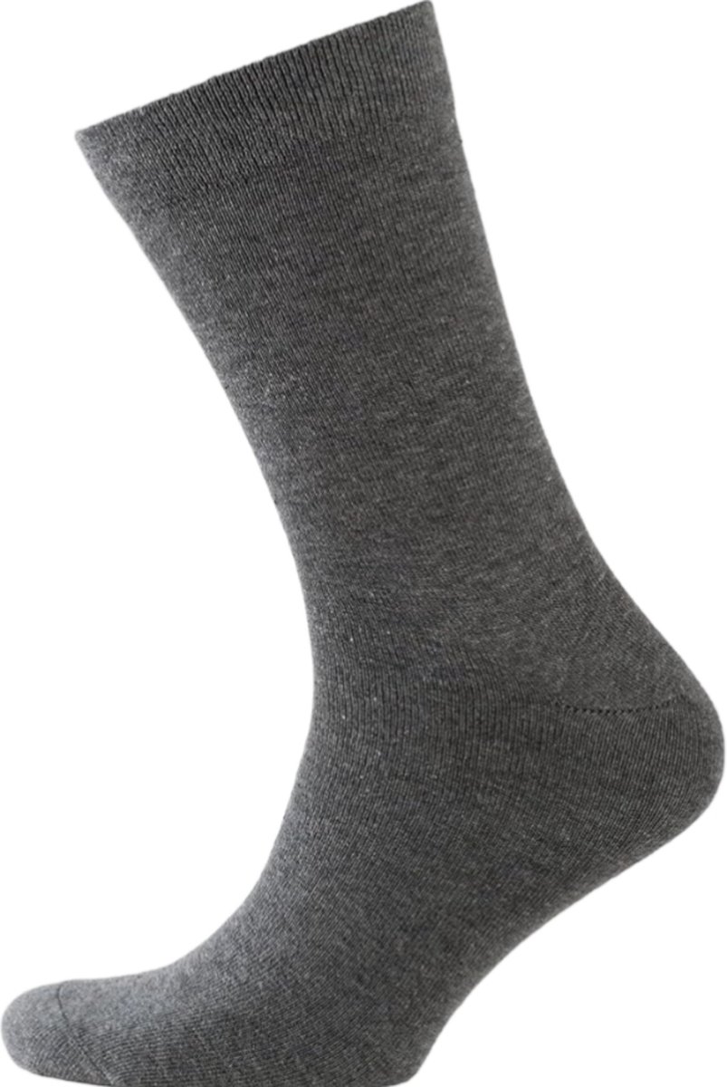 Trendy Socks| 4 Paar| Antraciet| Cadeau| Heren Sokken| Premium Sokken| Anti-slip| Gewassen| Geurig|Maat 39-42