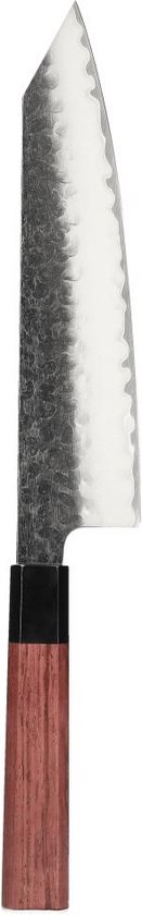 Shinrai Japan Kurayami - Couteau Kiritsuke Damas - 20 cm - Rasoir - Coffret cadeau de Luxe - Design traditionnel japonais