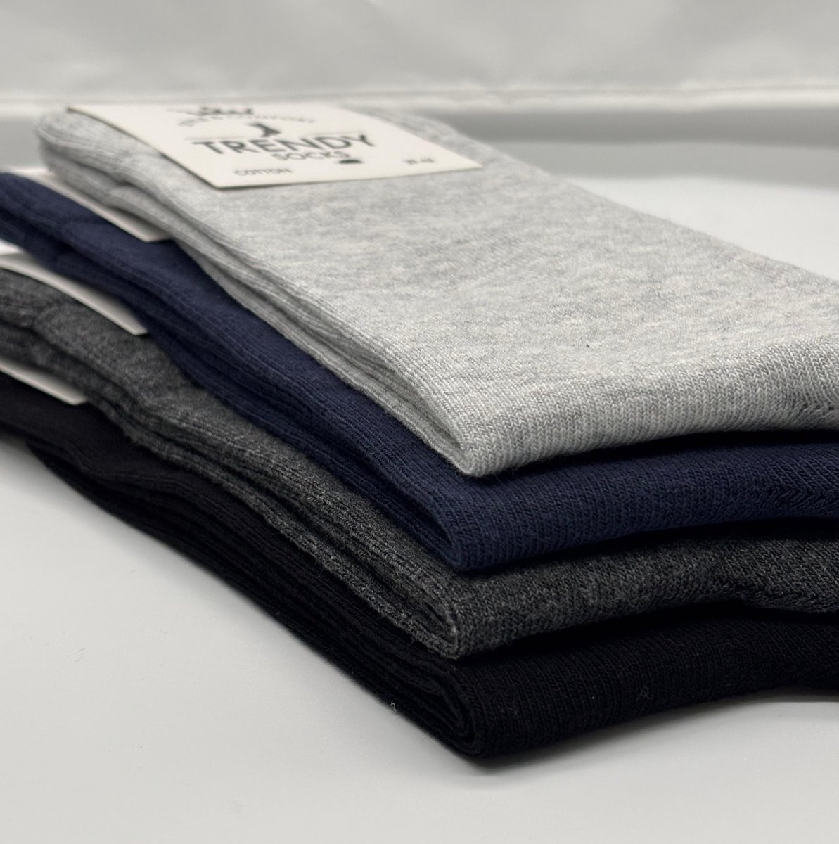 Trendy Socks | Heren Sokken| Cadeau| Premium Sokken| Anti-slip| Gewassen| Geurig| 4 Paar | Maat 43-46