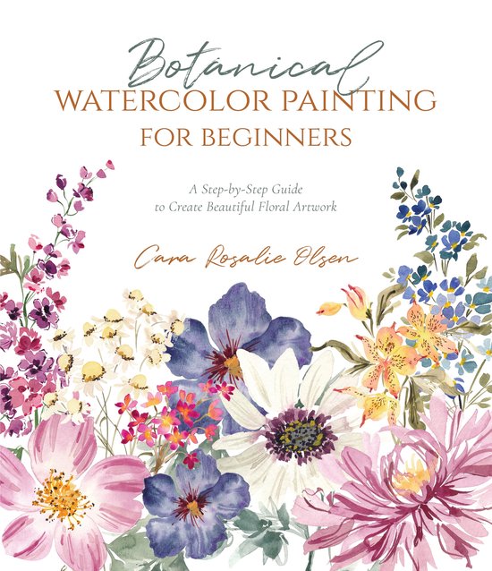 Botanical Watercolor Painting for Beginners - cover