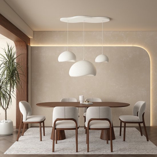 Bamboe hanglamp Santi -50cm- ronde bamboe hanglamp