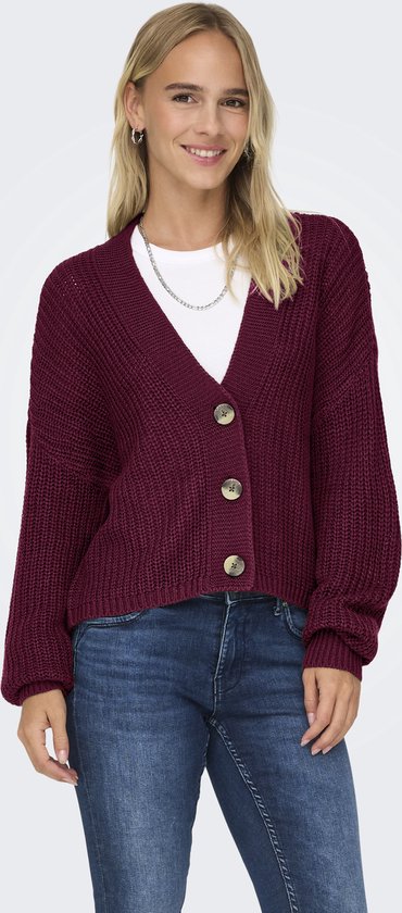 Vero Moda Vmno Name Ls Cardigan Noos Ladies Vest, Winetasting