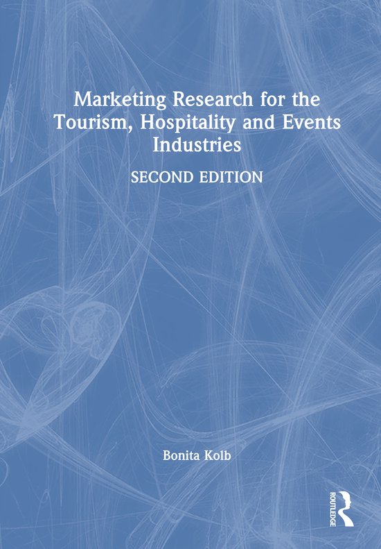 Marketing Research for the Tourism, Hospitality and Events I ... - cover