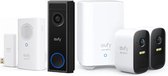 Eufy deurbel starterkit | 2K Video Deurbel + 2C Camera set + Deurbelgong - Voordeelbundel