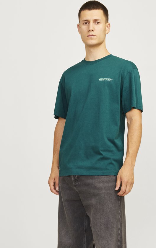 Jack & Jones Jprblalogo Spring Tee Ss Crew Neck Noos (12183777) White - View #8