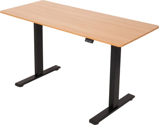 Infinity Goods Zit Sta Bureau – Elektrisch Verstelbaar In Hoogte – 140 x 60 CM