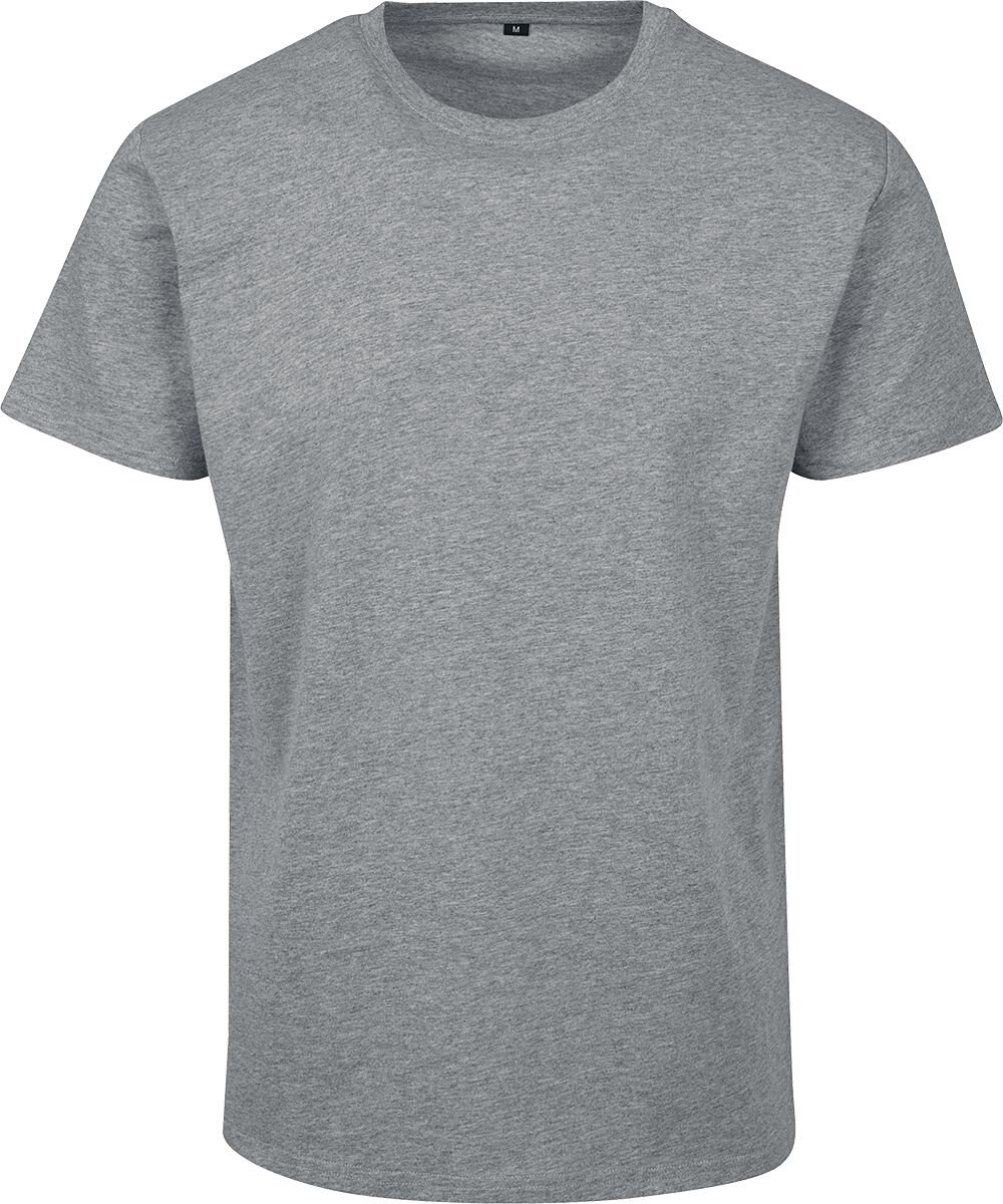 Build Your Brand Basic Heren T-shirt - gemêleerd grijs - L