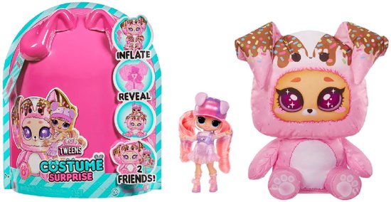 L.O.L. Surprise! Tweens Costume Surprise - Hoops Cutie Roze modepop