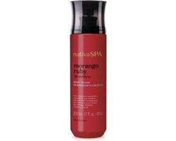 Nativa Spa Body Splash Aardbei Robijn, 200ml