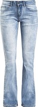 Black Premium by EMP Lichtblauwe jeans met wassing en flare - Dames - W29L32