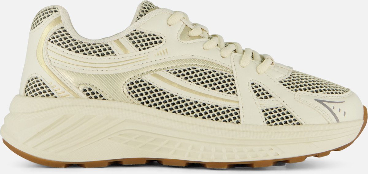 Ann Rocks Sneakers beige Textiel - Maat 38