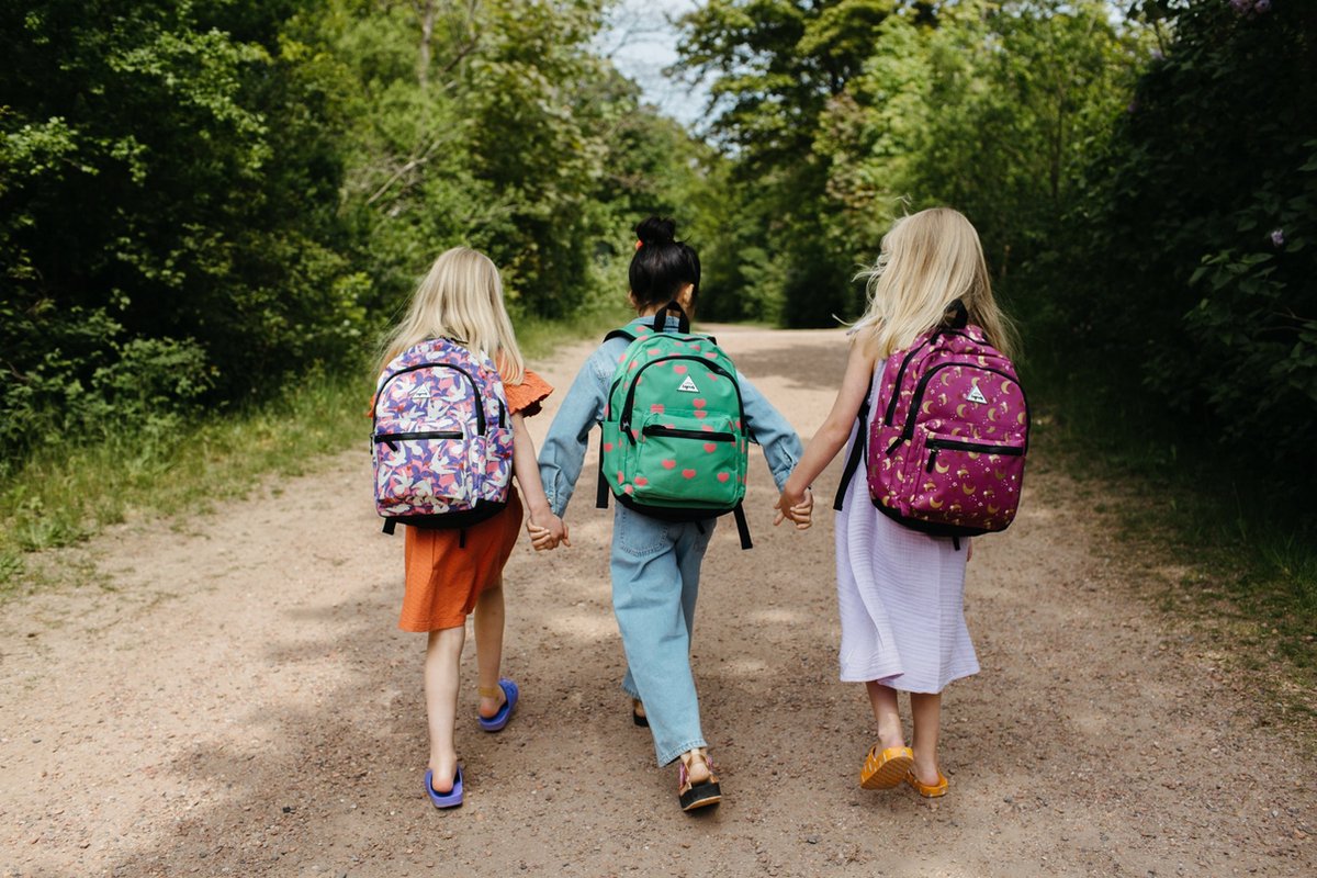 LITTLE LEGENDS BACKPACK L MOON STAR Kinder Rugzak / Schooltas kinderen Meisje rugtas school met print - Paars - One Size - (6096210943941) – foto 7
