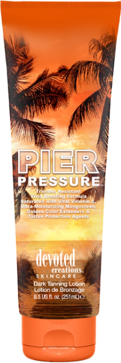 Devoted Creations - Pier Pressure - 250ml - Zonnebankcrème