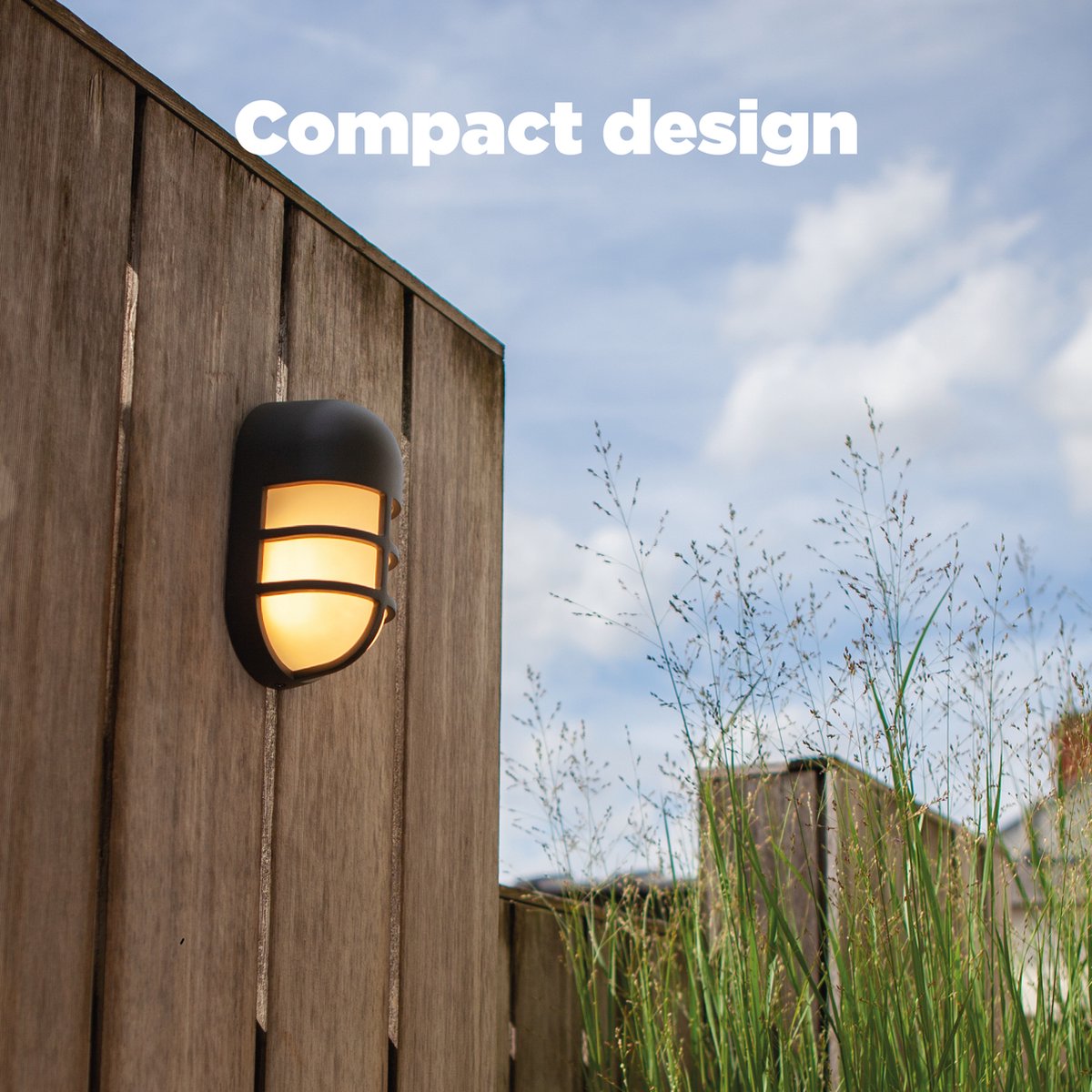 Lutec Bullo - LED wandlamp voor buiten - Premium aluminium