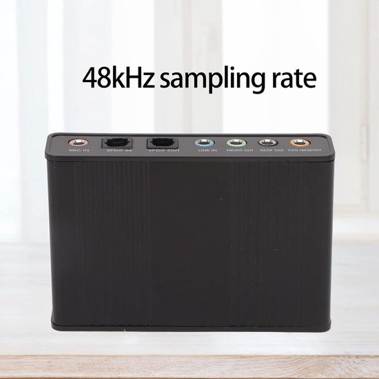 Usb 5.1 audio adapter - Geluidskaart kopen