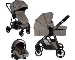X Adventure Rover Kinderwagen 3 in 1 Inclusief Autostoel, Buggy & Reisweg 0-15 Kg - Olive Green