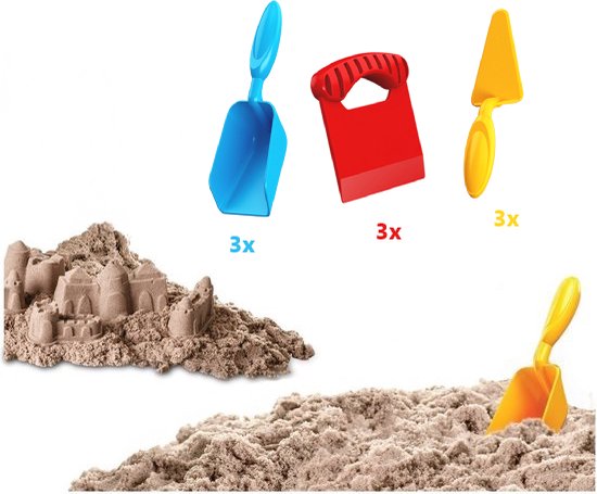 PLAY IT Speelzand 3 KG Bruin - Magic Sand