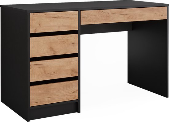 Coiffeuse Vicco Omira Noir 120cm sans miroir, Model 50034 Coiffeuse Vicco Omira Noir 120cm sans miroir, Model 50034