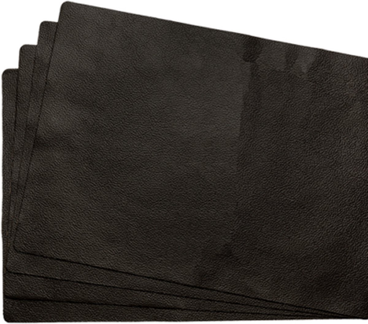 Bovine placemat leren rechthoekig (4 stuks)