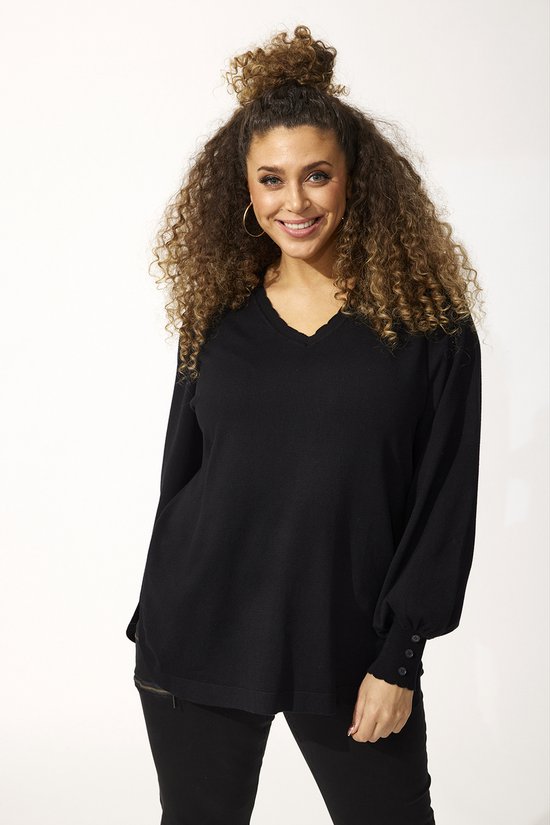 Pull Zhenzi Kogle noir taille XL=54