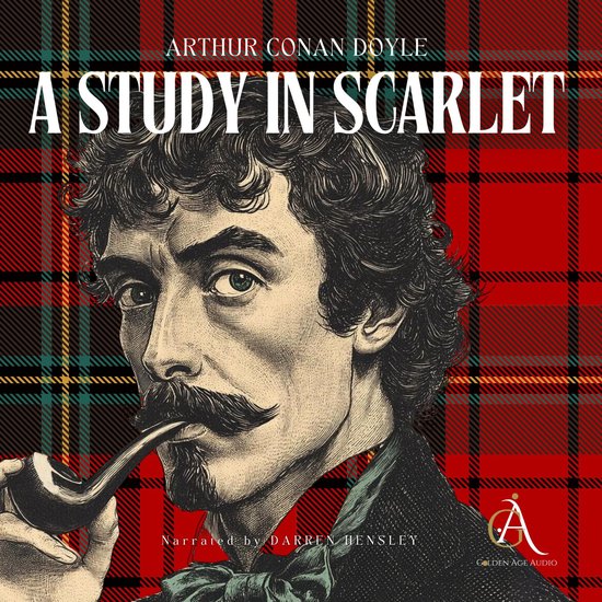 Sherlock Holmes. A Study in Scarlet - Audiobook - cover