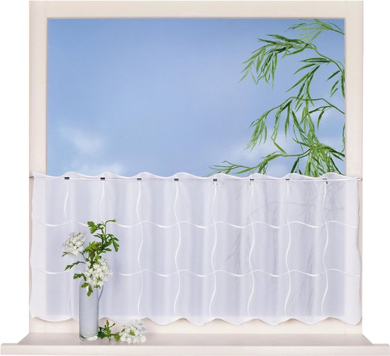 Goodivery ® Solution de rideau court transparent et élégante pour les intérieurs modernes