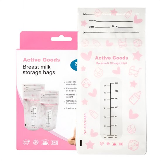 Active Goods Moedermelk bewaarzakjes