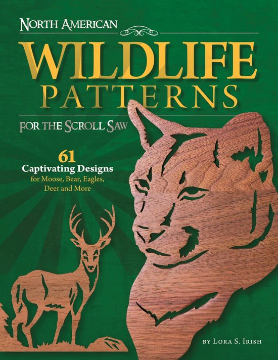 North American Wildlife Patterns for the Scroll Saw - cover