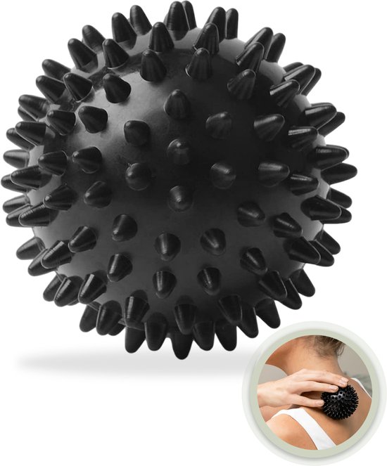 BrellaVio Massagebal - 7cm - Massage Bal - Roller Voor Voeten/Rug/Nek/Schouders - Triggerpoint Egel - Lacrosse Ball