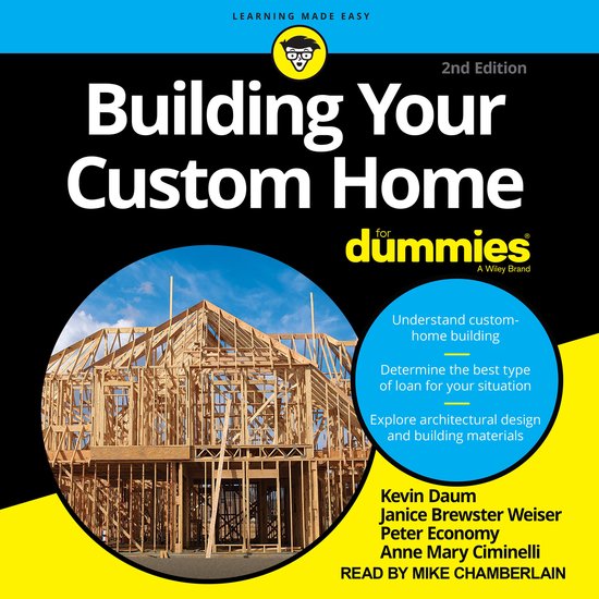 Building Your Custom Home For Dummies - cover
