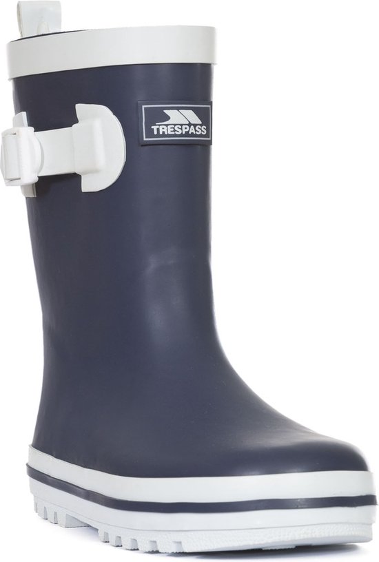 Bottes en caoutchouc Kinder Trespass - Trompette - Kids Welly Navy-35