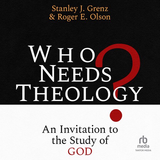 Who Needs Theology? - cover
