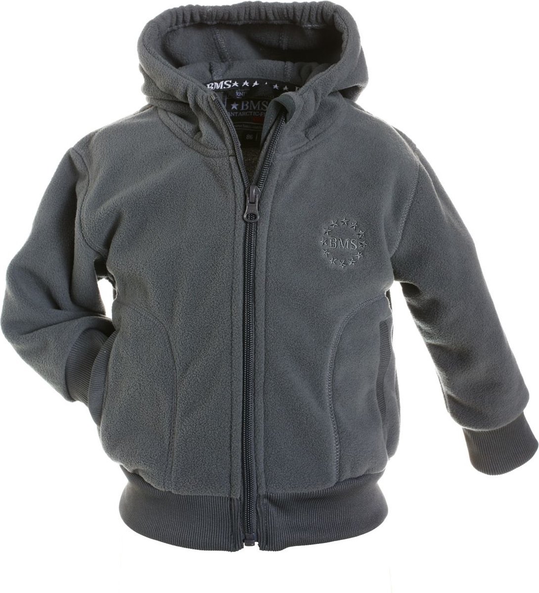 BMS Kids Antarctic Clima-Fleece College Kinderjas Cool Grijs