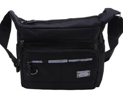 Heren Messenger Schoudertas - Kleine Waterdichte Sling Bag voor Werk, Bedrijf, Dagelijks Gebruik & Reizen - Oxford Crossbody Tas voor Laptop, Telefoon en Essentials