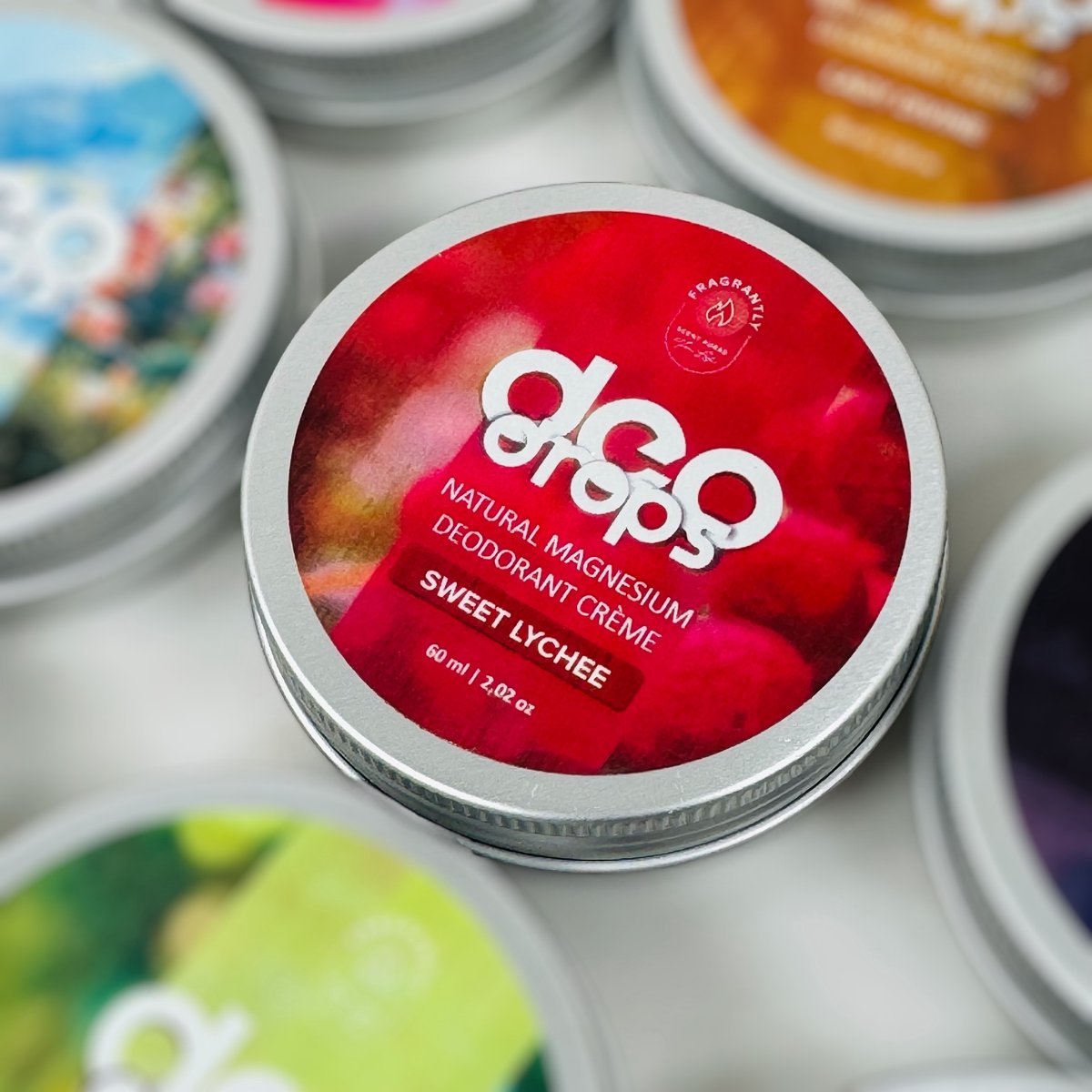 Goedkoopste Sweet Lychee - Natuurlijke deodorant crème (geen aluminium - geen baking soda