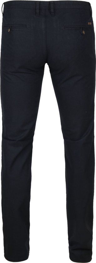 Convient Chino Motif Bleu Foncé - taille 46