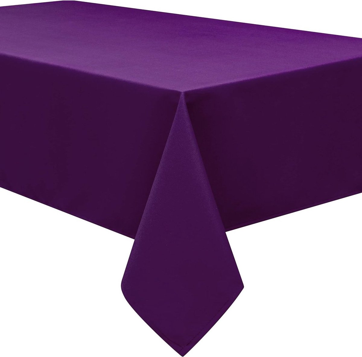 oCreon Kwaliteits Tafellaken Vierkant 140x180 cm - Verkrijgbaar in Verschillende Kleuren - Violet