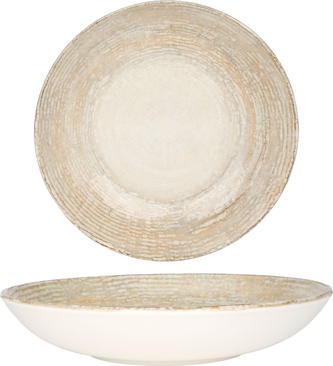Bonna Diepbord - Patera - Porselein - 23 cm (1000cc) - set van 6