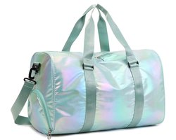 Danstas Voor Meisjes - Weekendtas - Met Schoenenvak En Natvak- Multifunctioneel - 48*26*39cm - Sporttas En Rugzak In 1 - Waterafstotend - Comfortabel En Praktisch - Schoudertas - Duffel Bag - Neem Je (Sport)Spullen Overal In Stijl Mee Naartoe - Grone