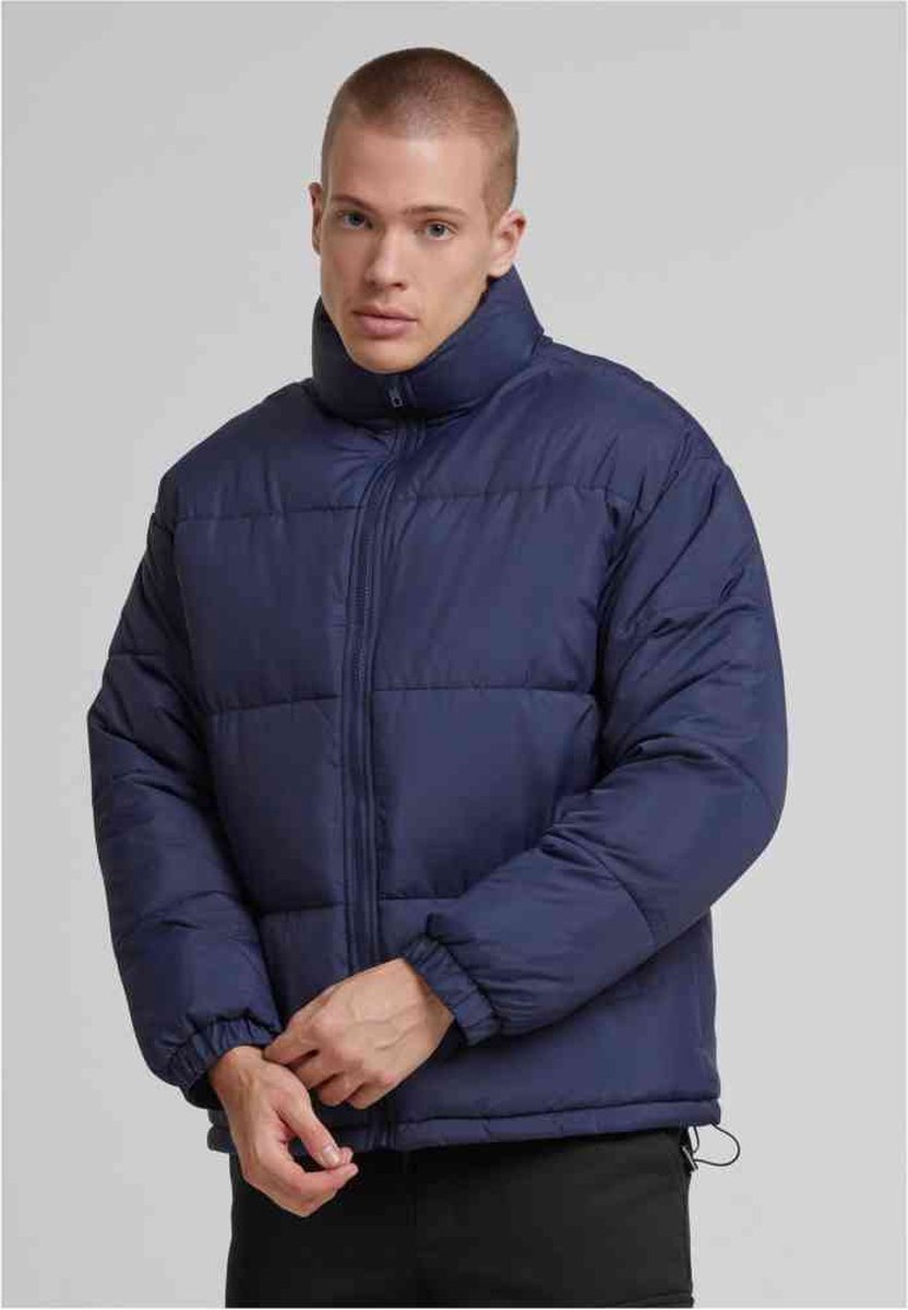 Urban Classics Basic Gewatteerd jack 3XL Donkerblauw