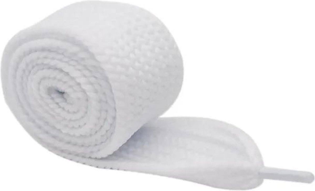 Extra Brede Veters Lavin 20 mm 'Wit' | Veters | Sneakers & Laces NL Extra Brede Veters Lavin 20 mm 'Wit' | Veters | Sneakers & Laces NL
