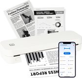 Bol.com Impressora Térmica® - Portable Printer A4 - Mini Printer - 304 DPI - Draadloze Printer - Pocket Printer - Kantoor - Scho... aanbieding