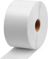 Label Tape Geschikt voor Zebra 57 x 32 mm 800262-125 | Wit - 2100 Etiketten - Geschikt voor: ZD410 ZD420D SLP-DX420G TD-4100N A300 DA402 GK420D ZT220 (T)LP 2742 Z4M Plus ZT200 (T)LP 3842 ZT230 (T)LP 2844 B-EV4D B-EV4T TD-2130N GK420T ZD220