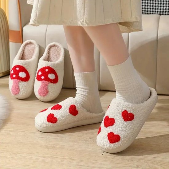Katten Pantoffels - Pluche Gevoerd - Pantoffels bestellen