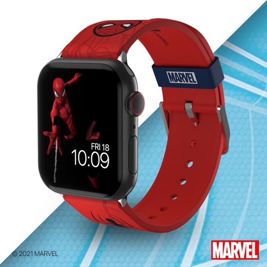 Bracelet de montre intelligente Marvel Insignia Collection Spider-Man