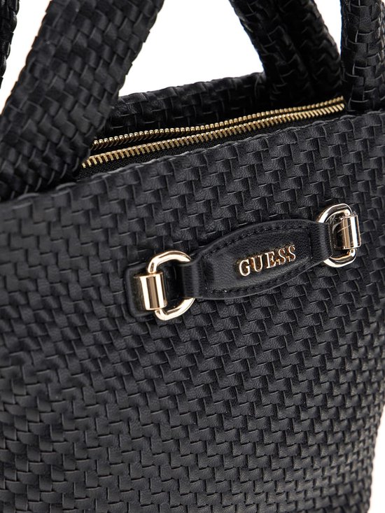 GUESS Sac à main Sac à épaule bandoulière Francy Mini Tote Black Noir